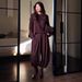 Spring New Style Women's Clothing Set Solid Color Round Neck Long Sleeve Top And Wide Leg Pants_ecoleips.com