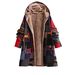 girl 2023 Autumn Winter New Ethnic Style European American Fashion Linen Hooded Cotton Padded Plus Velvet Loose Jacket Women_ecoleips.com