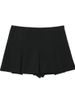Women's Fashionable Wide Pleated Mini Skirt Shorts – Casual Versatile Skort, Trendy Club Bottom_ecoleips.com