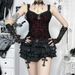 XS25066 Dark Gothic Style Spicy Girl Camisole 2025 New Sexy Slim Fit Versatile Tank Top For Women_ecoleips.com
