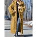 Oversized Hooded Cardigan Sweater Coat – Chunky Knit Mid-Length Wrap For Women, Boho Winter Outerwear In 9 Colors_ecoleips.com