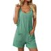 Summer Casual Fashion Women's Twist Striped Knit Jumpsuit Overalls American Style Clothing For Women_ecoleips.com