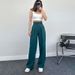 Women's High Waist Straight Leg Pants - Elegant Casual Trousers For Spring & Summer_ecoleips.com