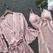 Popular Pajamas Silk Nightgowns Large Size Home Underwear Nightgowns_ecoleips.com