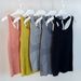 High Elastic Seamless Tight Summer Women's Sleeveless Quick Drying Sweat Absorbent Breathable Knitted Skin Friendly Fitness Sports Yoga Vest_ecoleips.com