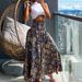 Women's Printed Slim Waist Casual Trousers Wide Leg Pants For Fashionable Ladies_ecoleips.com