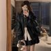 ng2510292 Short For Women New Winter American Style Petite Leather Jacket Spring Autumn Top_ecoleips.com