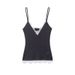 Aria Basics Aria Basics Cross-border Foreign Trade Autumn Winter New European And American Sexy Design Niche Versatile Camisole Women's Top_ecoleips.com