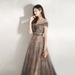Verve Banquet Evening For Women 2025 New Host Party Long Elegant Slimming Formal Handmade Annual Meeting Dress_ecoleips.com
