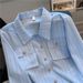 Women's Clothing Spring New Popular Comfortable Slim White Design Niche Shirt_ecoleips.com