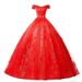 Women's Clothing evening dress female solo performance costumes puffy skirt long annual meeting host golden dress_ecoleips.com
