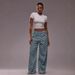 Women's Polka Dot Relaxed Jeans | Mid-Rise Straight Leg | Casual & Vintage Denim Pants_ecoleips.com