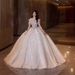 Women's Clothing New Style Bride Petite Main Yarn High Quality Texture Heavy Work_ecoleips.com