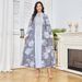Women's Clothing Muslim Robe Women's Long Skirt Beaded Beads Abaya Dress_ecoleips.com