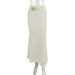 Women's High-Waisted Full Skirt Beachwear Summer Elegant Textured Skirt With Conch Shell Metallic Accessories_ecoleips.com