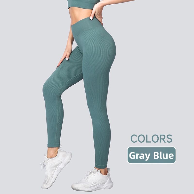 Women's Clothing High Waisted Tummy Slimming Yoga Pants Peach Butt Design Seamless Fitness Pants For Women Lifts Buttocks Outerwear_ecoleips.com