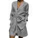 Women's Clothing Autumn New Belted Tops And Shorts Two Piece Suit_ecoleips.com