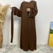 Verve Dubai Sleeveless Dress With Muslim Cardigan Coat 2006+6595_ecoleips.com