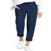 Suitable For All Seasons 2021 Women's Long Pants With Drawstring Pockets, Loose Fit Linen Trousers For Women_ecoleips.com