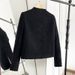 Kk Fashion Jacket Long Sleeved Loose And Versatile Cardigan Short Jacket For Women_ecoleips.com