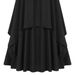 K European And American Style Halloween Costume For Women: Irregular Midi Skirt With Elastic Waist._ecoleips.com