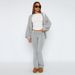 Women's Slimming Low-Rise Bootcut Trousers Fashion Staple Flared Pants Stretch Comfort Versatile Chic Bootcut Trousers_ecoleips.com