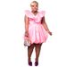 Women’s Clothing Summer New Retro French Design Sense V Neck Waist Slimming Sleeveless Dress_ecoleips.com