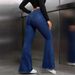 Wholsal Custom Dnim Flard Pants 2025 Nw Modl Cross-Bordr Mn's Spring/Summr Slim-Fit Womn's Forign_ecoleips.com