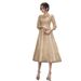 Champagne Color Evening Dress For Women 2025 New Style Adult Ceremony Birthday Party Temperament Lady Can Wear Dress On Ordinary Days_ecoleips.com