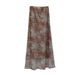 Retro Gold Leopard Print Midi Skirt High End Slimming Fishtail A-Line Flowing Bodycon Long Skirt for New Summer Style Women_ecoleips.com