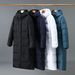 girl Girl Girl New Cross-Border Wholesale Foreign Trade European American Style Men And Women Couple Version Thickened Long Down Jacket_ecoleips.com