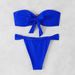 Sexy Strapless Two Piece Swimsuit New European American Style Bikini Set For Women_ecoleips.com