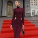 2025 Autumn New Fashion Sexy Hollow Out Waist Pleated High Neck Long Sleeve Dress For Women Wholesale_ecoleips.com