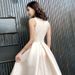 Champagne Color Evening Dress For Women 2025 Summer New Style Banquet Atmospheric Mid Length Celebrity Party Dress Dress_ecoleips.com
