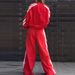 Spring And Autumn New 2025 Casual Sleeve Long Pants Set Women's Two-Piece Outfit_ecoleips.com