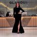 Women Spring Autumn Lace Trim Long Sleeve Mermaid Dress Slim Fitting Hip Wrapped Floor Length Long Dress For Ladies_ecoleips.com