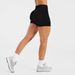 K Seamless Yoga Shorts, Women's Peach Hip Pleating, Tight Fitting And Hip Lifting Sports Shorts, Running Speed Drying Fitness Pants_ecoleips.com