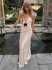 TARUXY Flower Deep V-Neck Maxi Dress For Women Sheer Sleeveless Slip Long Evening Dresses Party Clubwear Sexy Backless Elegant_ecoleips.com