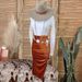 2025 Velvet Women's Casual Split Skirt_ecoleips.com