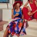Women's Clothing Women's Spring And Summer New Fashion Casual Printed Bohemian Mid-length Skirt For Women_ecoleips.com