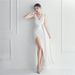 Women's Clothing High Quality Sequin Dress Celebrity Car Model Dinner Performance Long Evening Dress_ecoleips.com