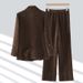 Women's Clothing Brown Suit For Women Autumn New High End Slim Fit Formal Wear Corduroy Suit Professional Wear_ecoleips.com