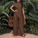 Women's Clothing Women's Casual Solid Color Asymmetrical Hem Top Style Solid Color Elegant For Formal & Casual For Women_ecoleips.com