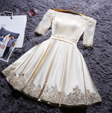 Women's Clothing New Spring Red Bride Wedding Toast Dress Slim Wedding Dinner_ecoleips.com