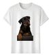 Women's T-Shirts Tshirt Muscle Freaks Rottweiler Dog Estilo Pet Photography_ecoleips.com
