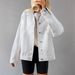 Trendy Oversized Denim Jacket For Women - Classic Polo Collar With Functional Pockets (Light Blue/Navy/Black/Charcoal/White, S-2XL)_ecoleips.com