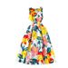 Women's Retro Sleeveless Dress – High-Waisted A-Line Summer Dress With Elegant Print Breathable & Lightweight_ecoleips.com