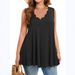 2025 Cross-Border Spring/Summer New Fashion Summer Plus Size Casual Solid Color V-Neck Sleeveless Vest For Independent_ecoleips.com