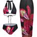 Women's Clothing Women's One Piece Swimsuit With Tulle Skirt Sexy Bikini Two Piece Style For Beach Vacation Fashion_ecoleips.com