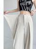 K High End Two-piece Suit With Wide Legs, Women's High Waist Design, Temperament, Straight Leg Casual Suit, Floor Pants_ecoleips.com